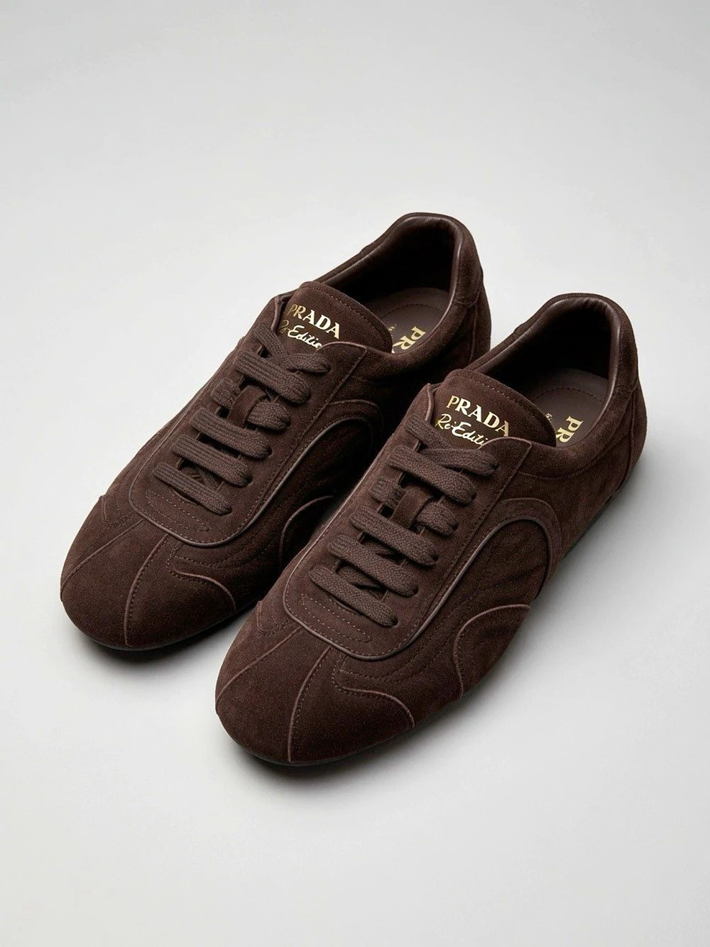 Prada Montecarlo Re-Edition 2005 Suede Sneakers Montecarlo 2005 Brown Sneakers